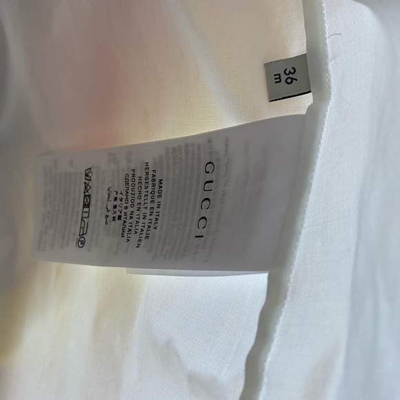 Gucci white button down shirt size 36 months - Picture 4 of 4